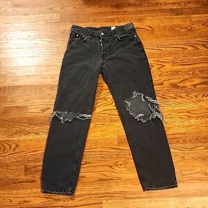 Black Boyfriend Lo Waist Jeans